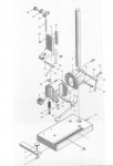 Proxxon 28600 MB200 MB 200 Micromot Drill Stand Spare Parts